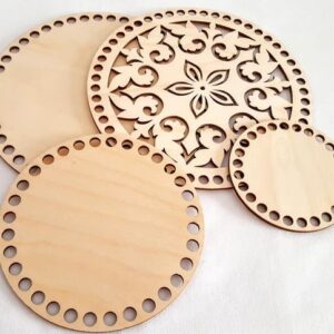Base Circular Calada MDF