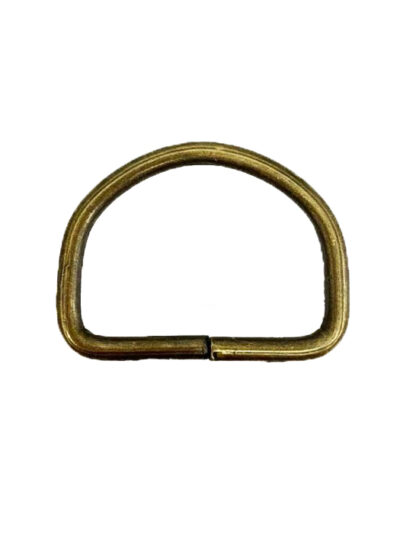 Argolla Medialuna Oro viejo – 30mm