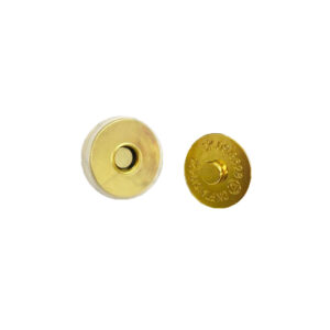 Broche Botón Dorado con Imán