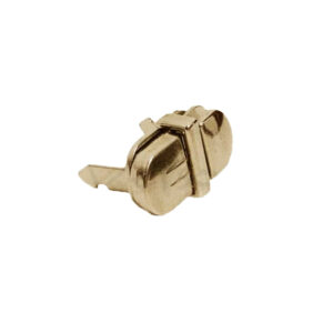 Broche TIC TAC Dorado - Bolso Carteras