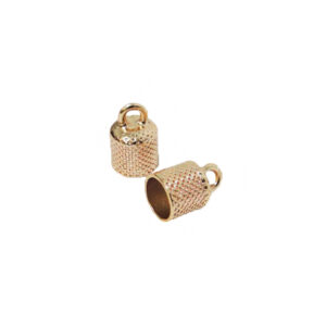 Terminal Dorado 10mm - Cordones