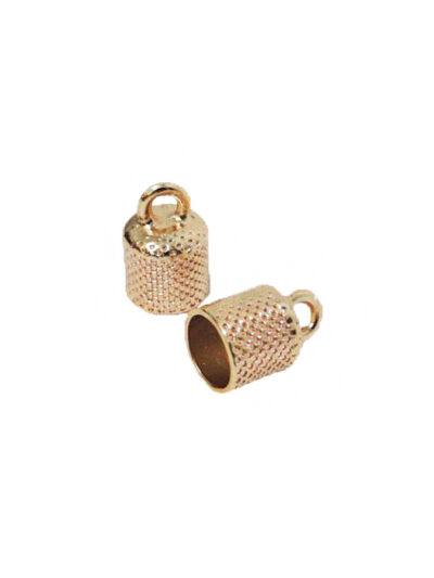 Par Terminal Dorado 10mm - Cordones