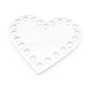 Base Corazón Acrílico