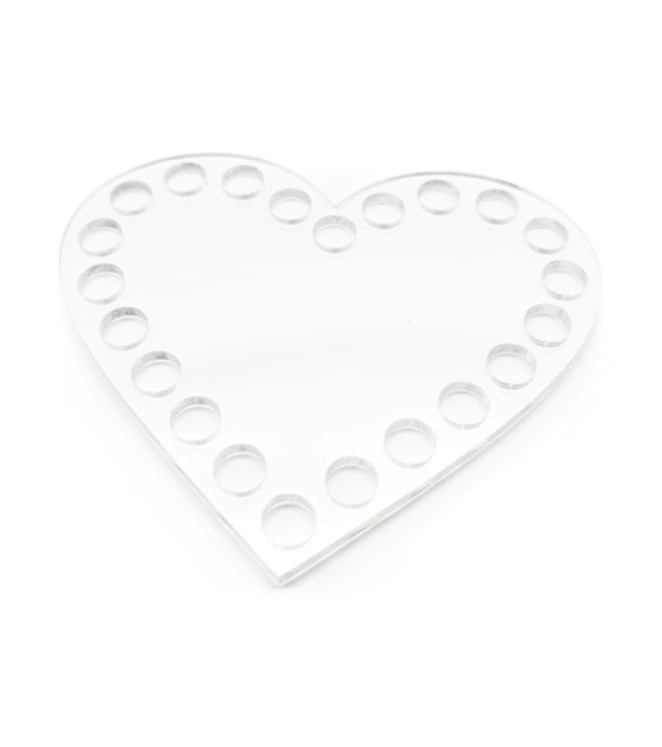 Base Corazón Acrílico