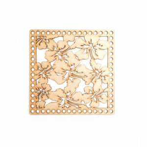 Base Cuadrada Calada MDF