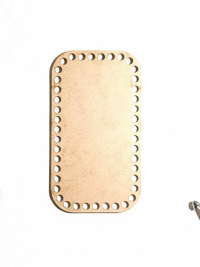 Base rectangular puntas circ. MDF