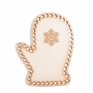 Base Manopla de Navidad MDF