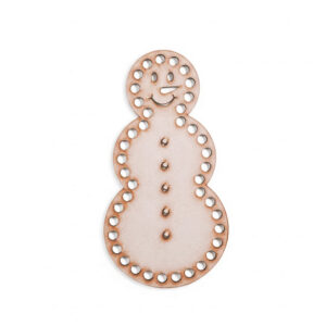 Base Monigote de Nieve MDF